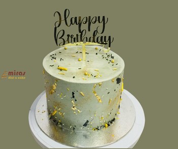 Buttercream Sprinkles Birthday Cake