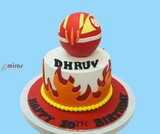 Bagukan 10th Birthday Cake