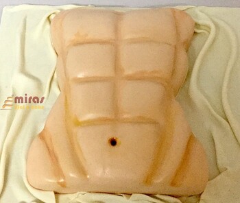 Bachelorette Party Cake-six pack