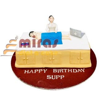 Relaxing Spa Birthday Cake