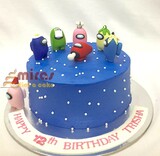Among Us Birthday Cake
