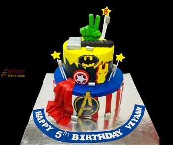 5th Avenger Birthday Cake