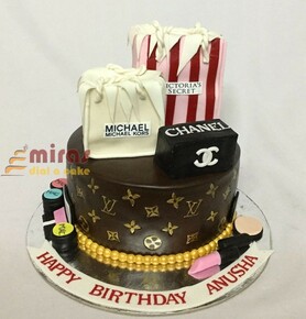 Birthday Cake Cosmetics Theme