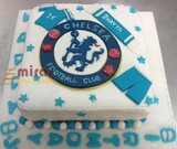 Chelsea Football Club Birthday Cake