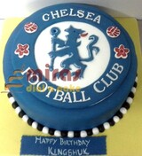 Chelsea Club Designer Birthday Cake