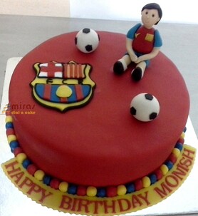 Birthday Cake Barcelona Football Club
