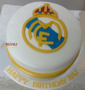 Real Madrid Football Club Birthday Cake