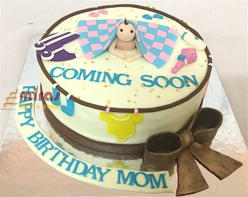 Coming Soon Baby Shower Cake