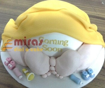 Baby feet Baby Shower Cake