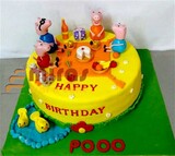 Saanvi's 3rd Peppa Pig Birthday Cake