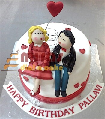 HumTum Valentine Cake