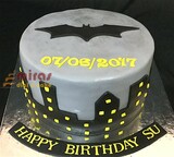 Batman Theme Birthday Cake