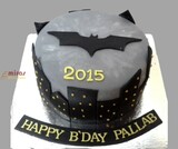 Batman Theme Birthday Cake